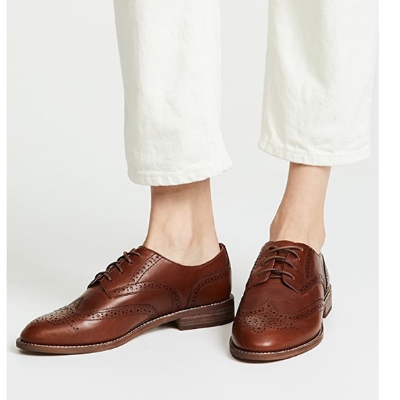 J. Crew Shoes - NWOB Madewell Juliette Oxford Dark Chestnut Sz 6.5